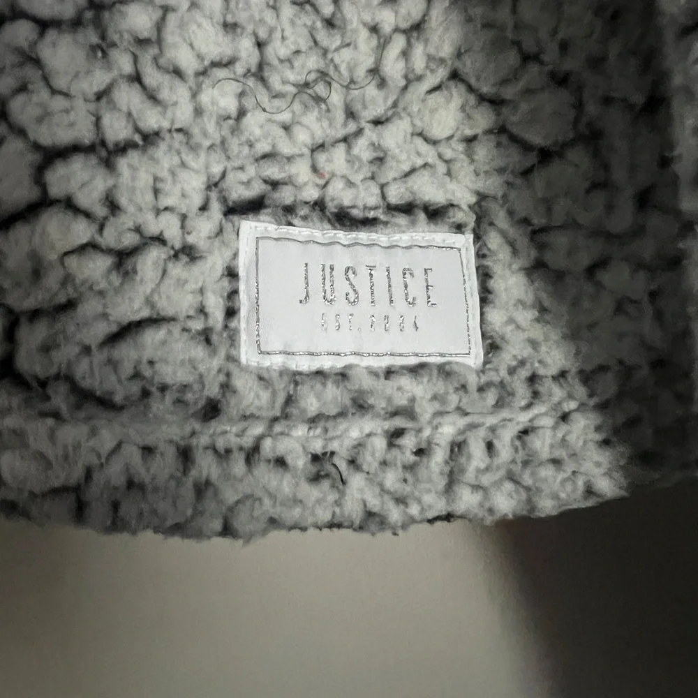 Justice Sherpa jacket size 12